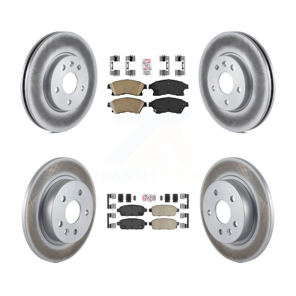 Disc Rotors and Ceramic Brake Pads Kit-KGA-102891 - Kit.bestparts.ca