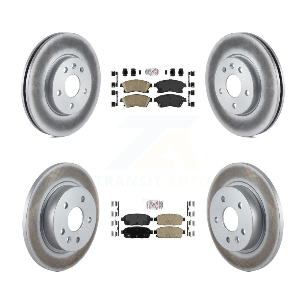 Disc Rotors and Ceramic Brake Pads Kit-KGA-102892 - Kit.bestparts.ca
