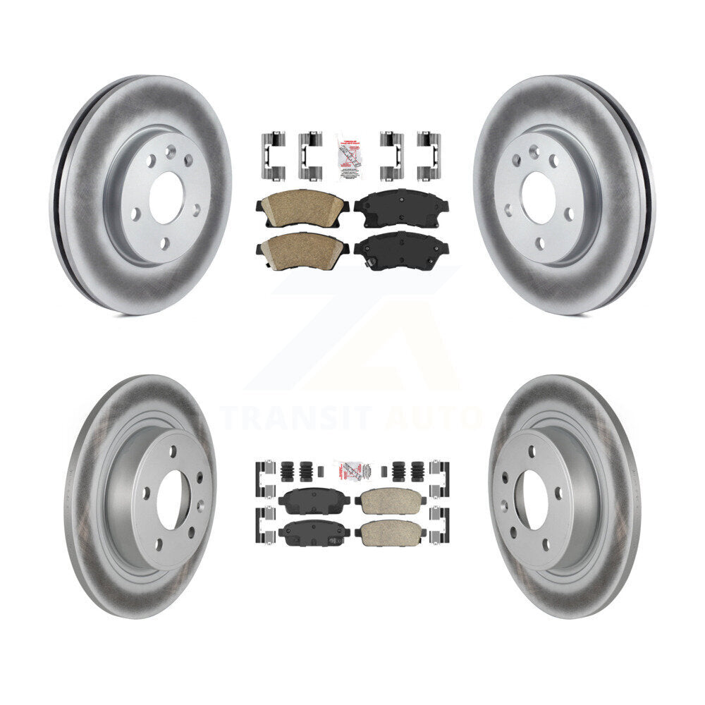 Disc Rotors and Ceramic Brake Pads Kit-KGA-102899 - Kit.bestparts.ca