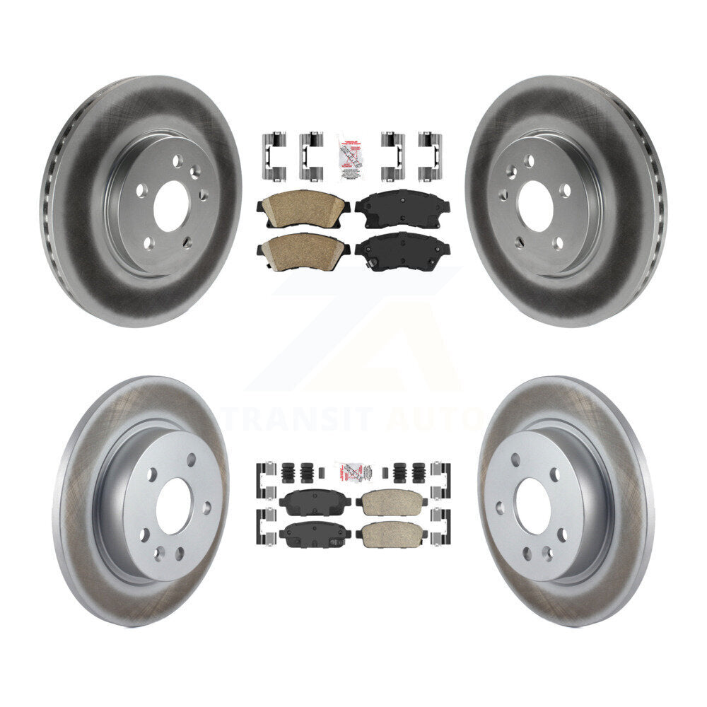 Disc Rotors and Ceramic Brake Pads Kit-KGA-102903 - Kit.bestparts.ca