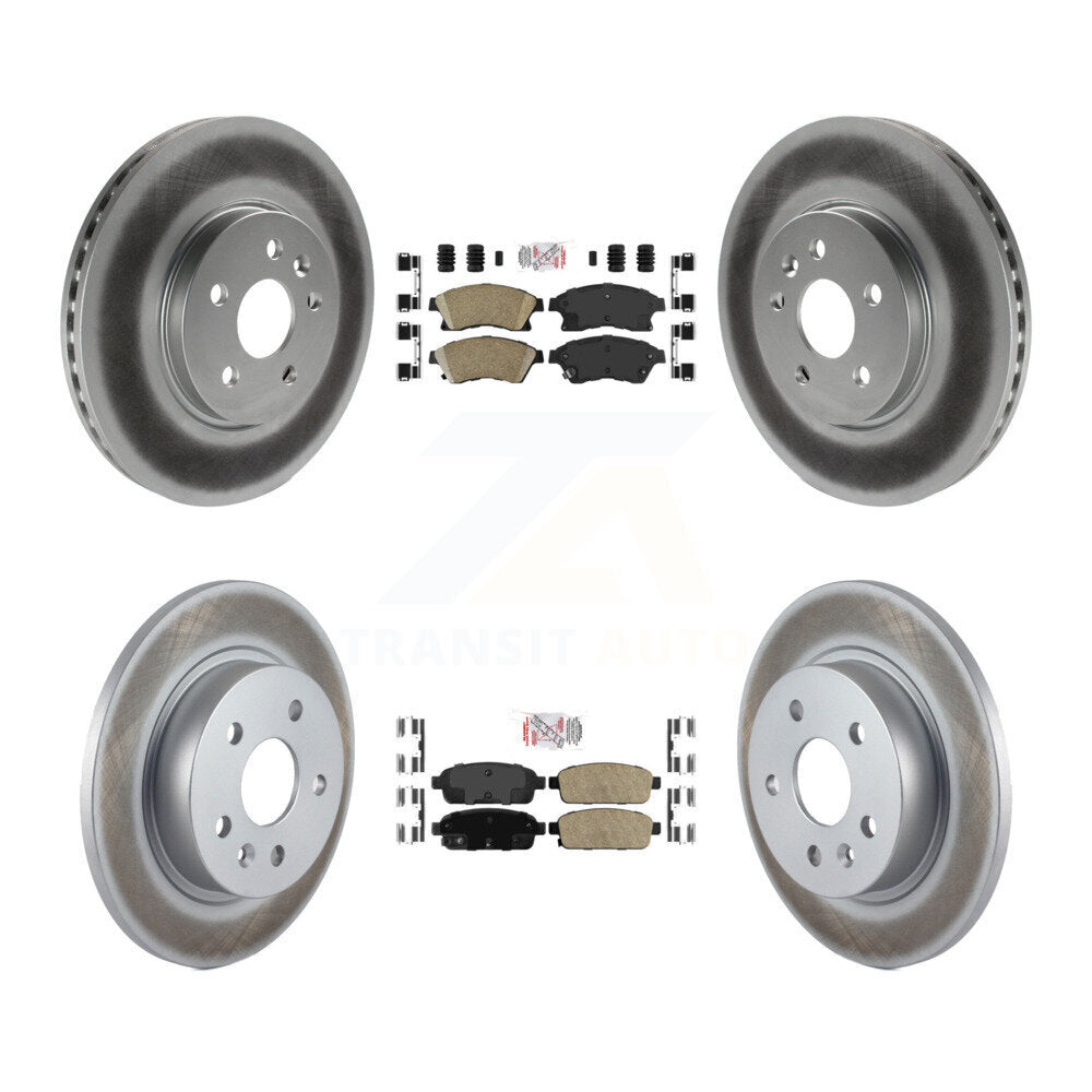 Disc Rotors and Ceramic Brake Pads Kit-KGA-102904 - Kit.bestparts.ca