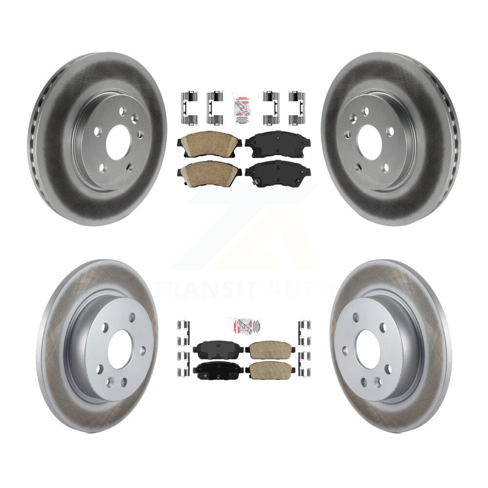 Disc Rotors and Ceramic Brake Pads Kit-KGA-102905 - Kit.bestparts.ca Kit.bestparts.ca