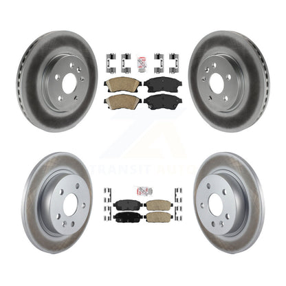 Disc Rotors and Ceramic Brake Pads Kit-KGA-102905 - Kit.bestparts.ca