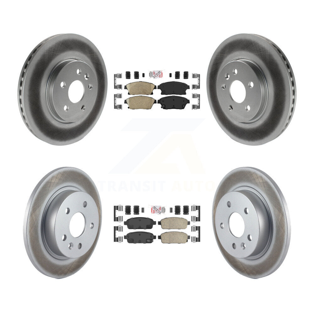 Disc Rotors and Ceramic Brake Pads Kit-KGA-102907 - Kit.bestparts.ca