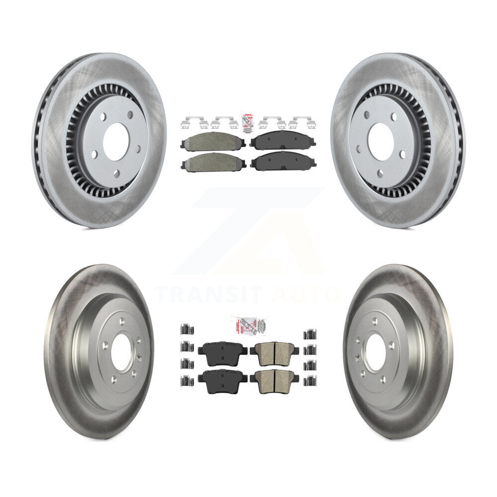 Disc Rotors and Semi-Metallic Brake Pads Kit-KGA-102910 - Kit.bestparts.ca