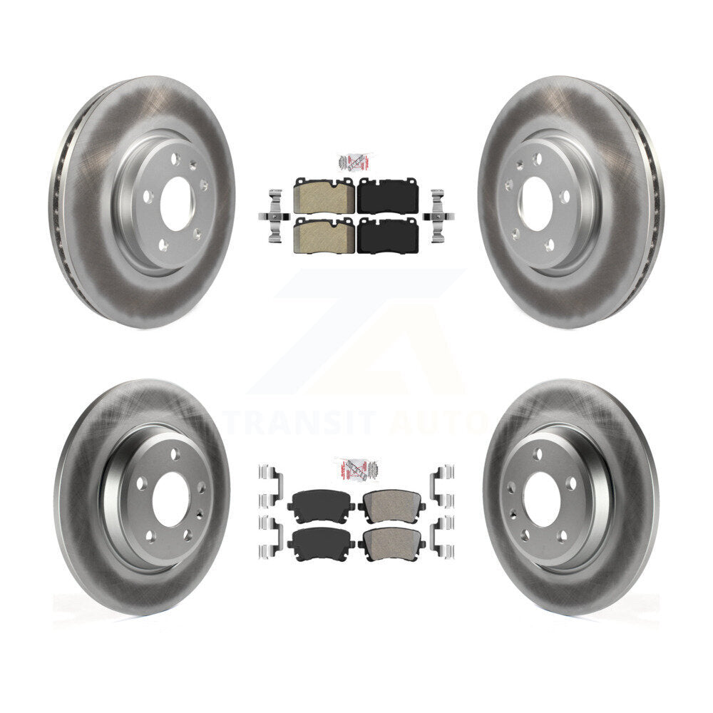 Disc Rotors and Semi-Metallic Brake Pads Kit-KGA-102916 - Kit.bestparts.ca