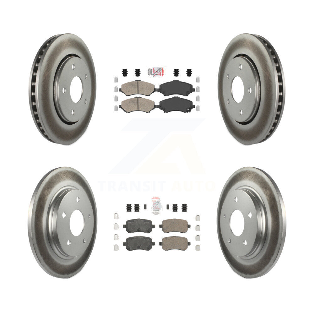 Disc Rotors and Ceramic Brake Pads Kit-KGA-102924 - Kit.bestparts.ca