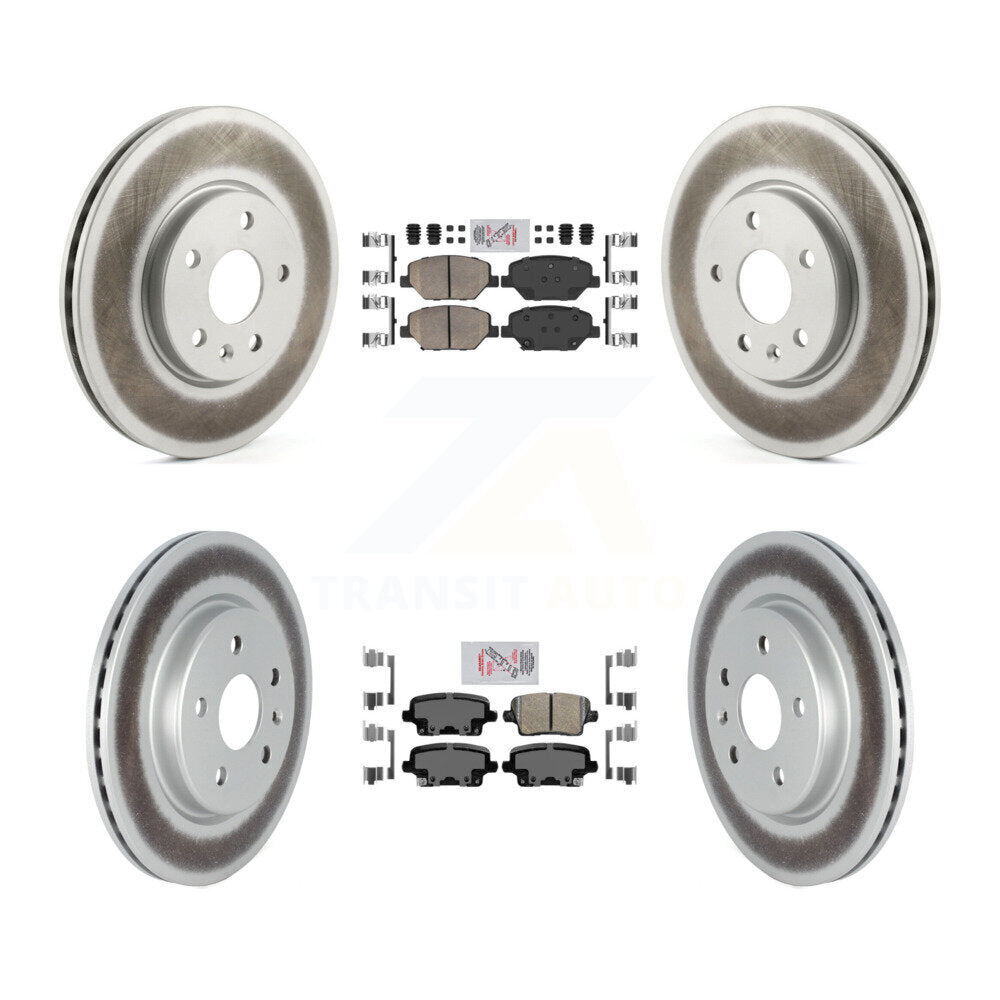 Disc Rotors and Ceramic Brake Pads Kit-KGA-102929 - Kit.bestparts.ca
