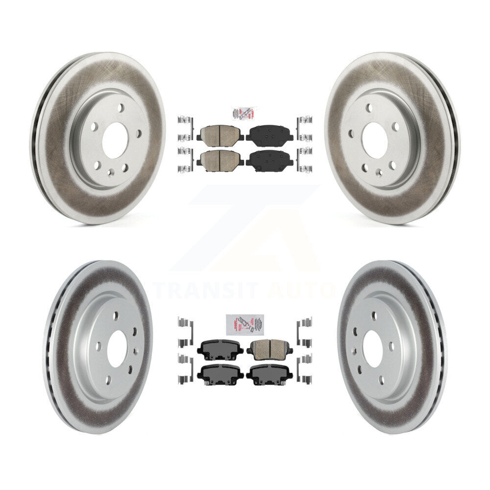 Disc Rotors and Ceramic Brake Pads Kit-KGA-102930 - Kit.bestparts.ca