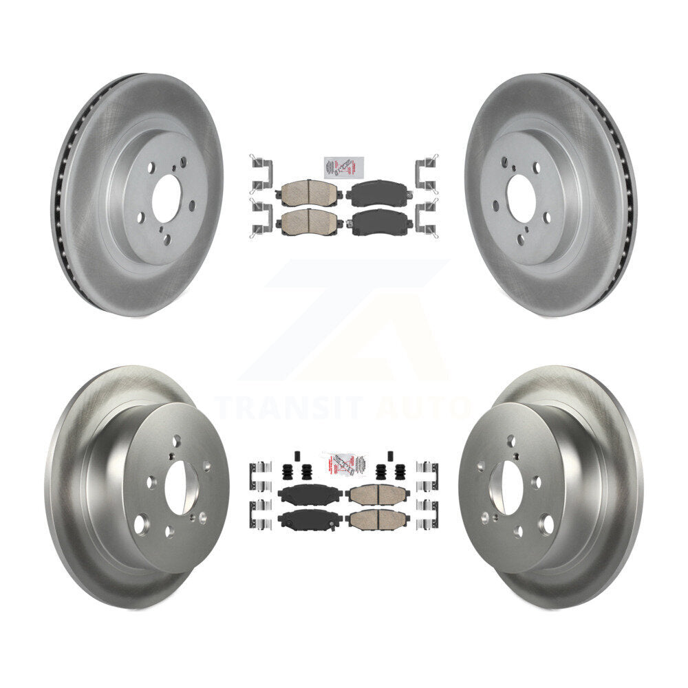 Disc Rotors and Ceramic Brake Pads Kit-KGA-102953 - Kit.bestparts.ca