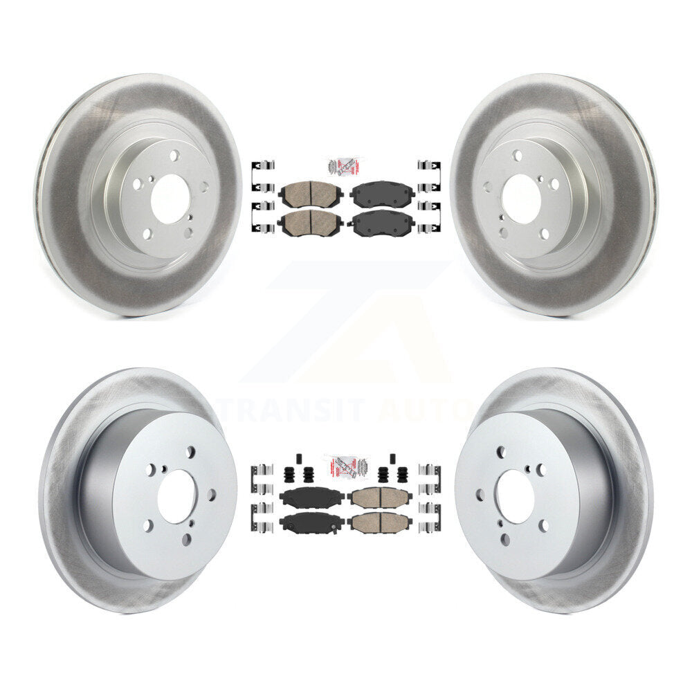 Disc Rotors and Ceramic Brake Pads Kit-KGA-102967 - Kit.bestparts.ca
