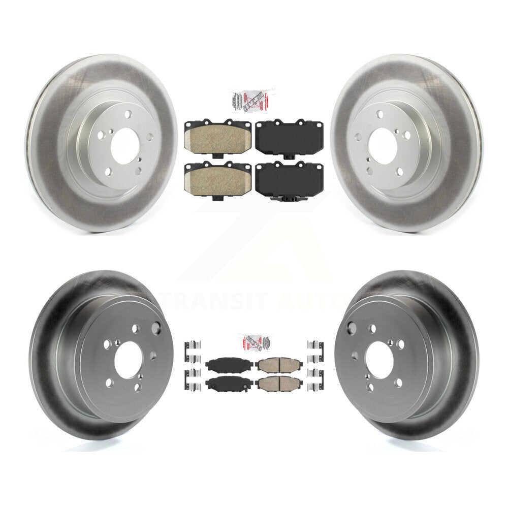 Disc Rotors and Ceramic Brake Pads Kit-KGA-102980 - Kit.bestparts.ca