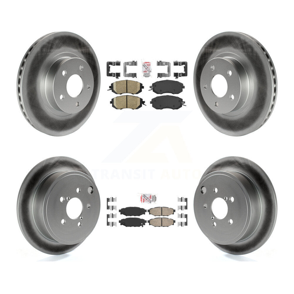 Disc Rotors and Ceramic Brake Pads Kit-KGA-102985 - Kit.bestparts.ca
