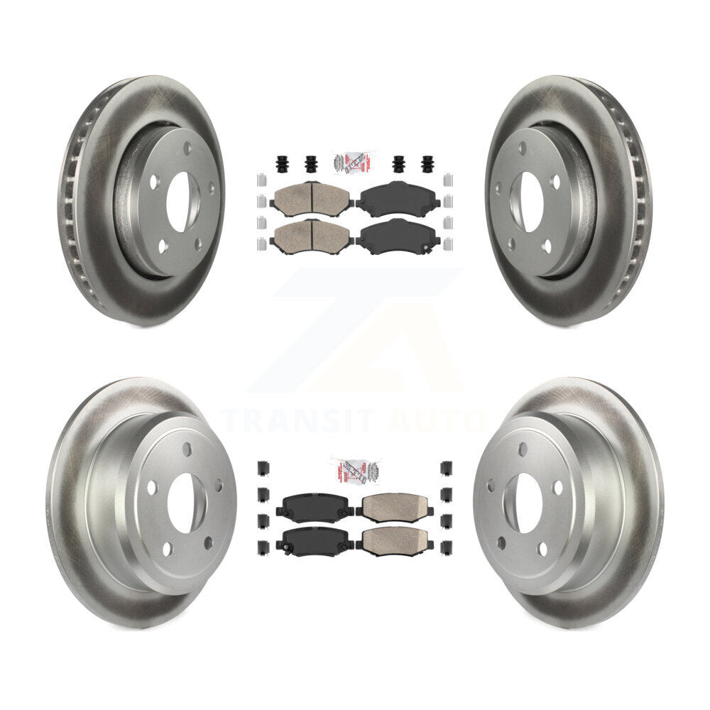 Disc Rotors and Ceramic Brake Pads Kit-KGA-102987 - Kit.bestparts.ca Kit.bestparts.ca