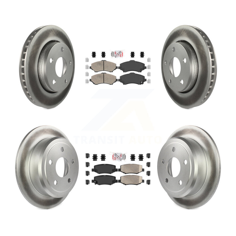 Disc Rotors and Ceramic Brake Pads Kit-KGA-102989 - Kit.bestparts.ca Kit.bestparts.ca