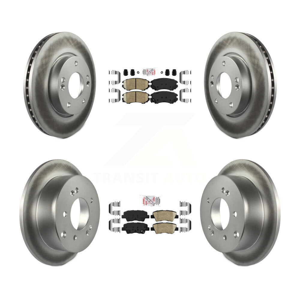 Disc Rotors and Ceramic Brake Pads Kit-KGA-103005 - Kit.bestparts.ca