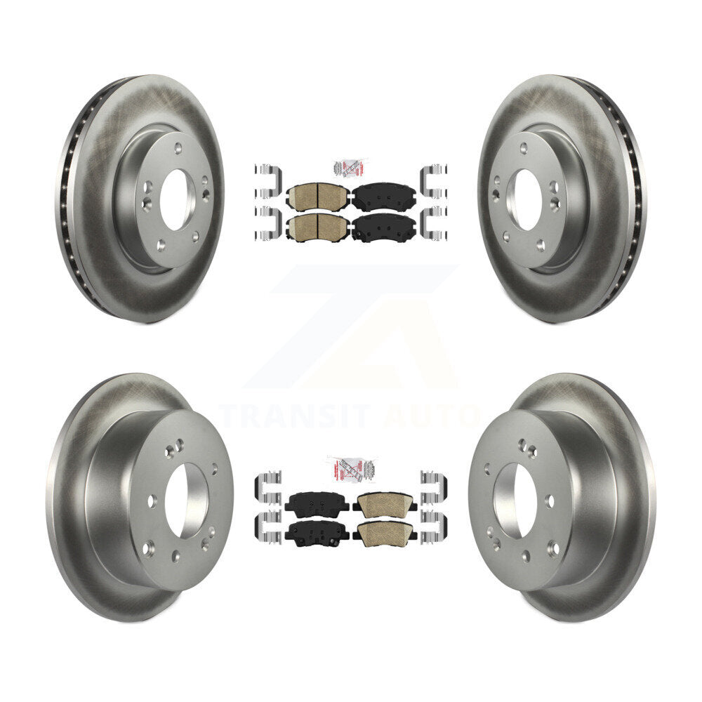 Disc Rotors and Ceramic Brake Pads Kit-KGA-103006 - Kit.bestparts.ca