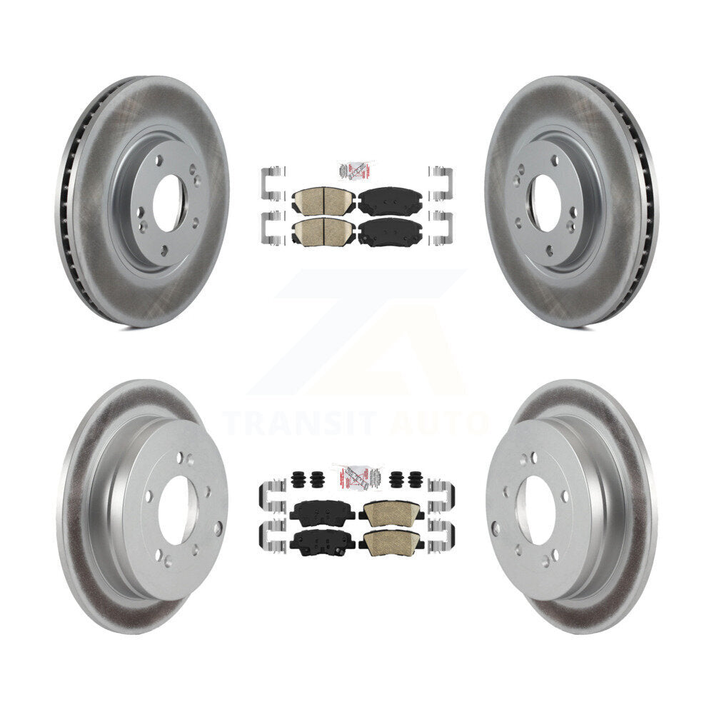 Disc Rotors and Ceramic Brake Pads Kit-KGA-103011 - Kit.bestparts.ca