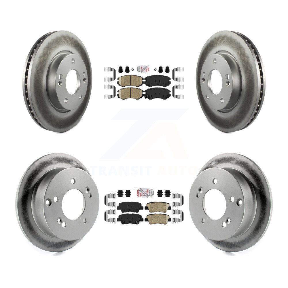 Disc Rotors and Ceramic Brake Pads Kit-KGA-103017