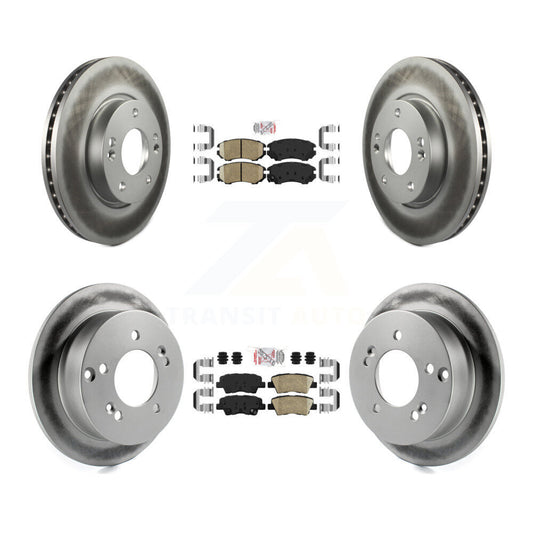 Disc Rotors and Ceramic Brake Pads Kit-KGA-103018