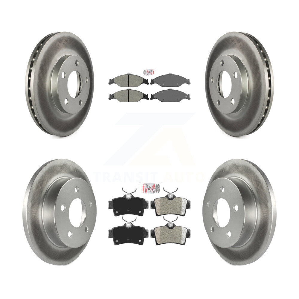 disc rotors and semi metallic brake pads-kga-103036 - Kit.bestparts.ca