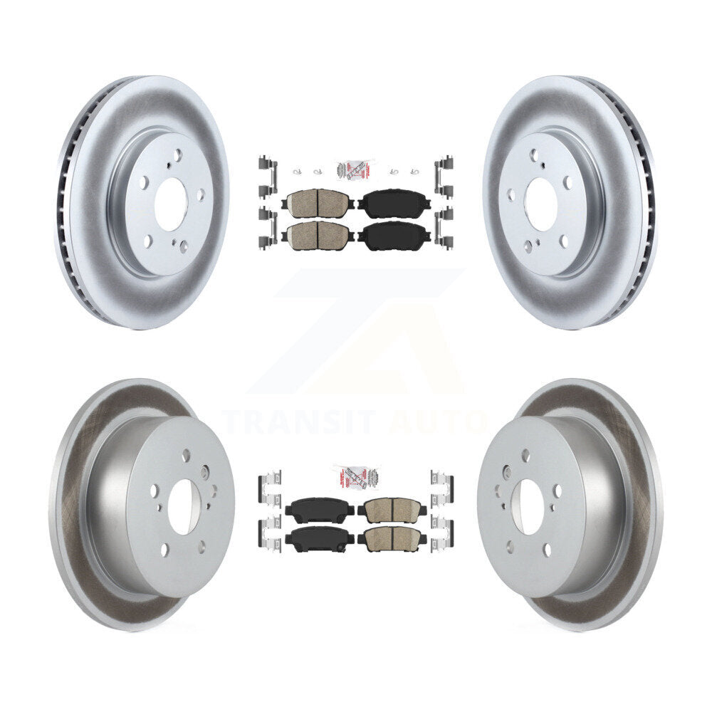 Disc Rotors and Ceramic Brake Pads Kit-KGA-103038 - Kit.bestparts.ca Kit.bestparts.ca