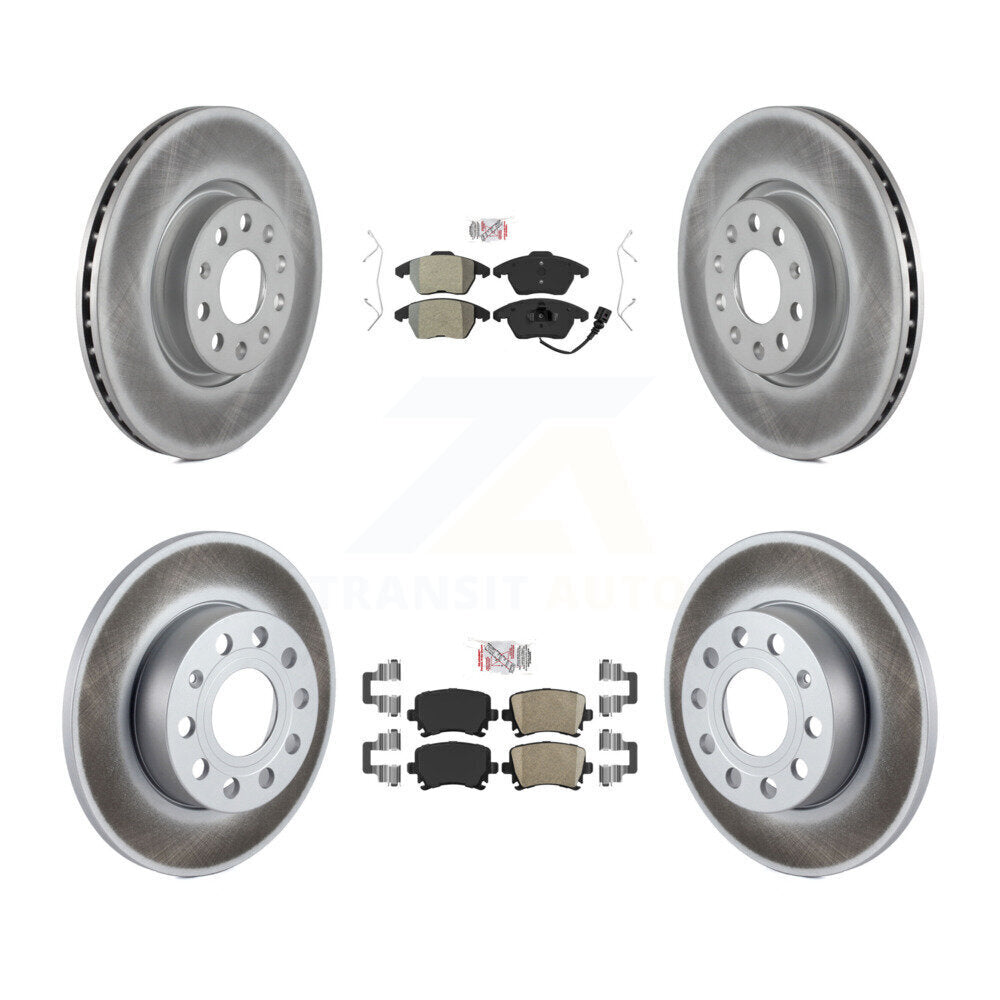 Disc Rotors and Semi-Metallic (Front) & Ceramic (Rear) Brake Pads Kit-KGA-103046 - Kit.bestparts.ca Kit.bestparts.ca