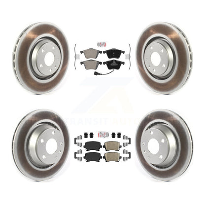 Disc Rotors and Semi-Metallic (Front) & Ceramic (Rear) Brake Pads Kit-KGA-103059 - Kit.bestparts.ca