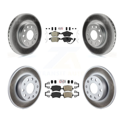 Disc Rotors and Semi-Metallic (Front) & Ceramic (Rear) Brake Pads Kit-KGA-103071 - Kit.bestparts.ca