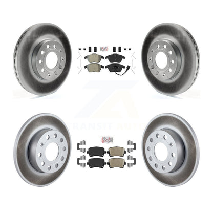 Disc Rotors and Semi-Metallic (Front) & Ceramic (Rear) Brake Pads Kit-KGA-103073 - Kit.bestparts.ca