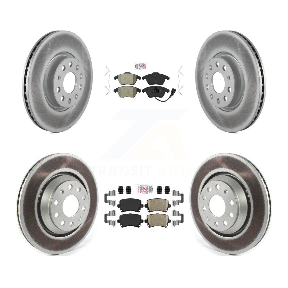 disc rotors and semi metallic front ceramic rear brake pads-kga-103078 - Kit.bestparts.ca Kit.bestparts.ca