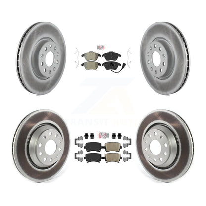 disc rotors and semi metallic front ceramic rear brake pads-kga-103078 - Kit.bestparts.ca