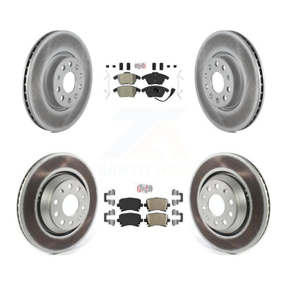disc rotors and semi metallic front ceramic rear brake pads-kga-103079 - Kit.bestparts.ca