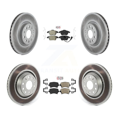 disc rotors and semi metallic front ceramic rear brake pads-kga-103080 - Kit.bestparts.ca