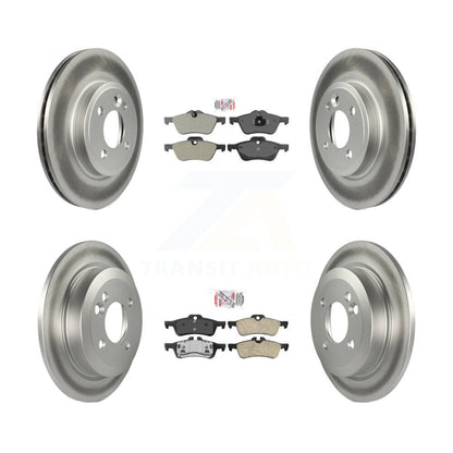 disc rotors and semi metallic front ceramic rear brake pads-kga-103101 - Kit.bestparts.ca