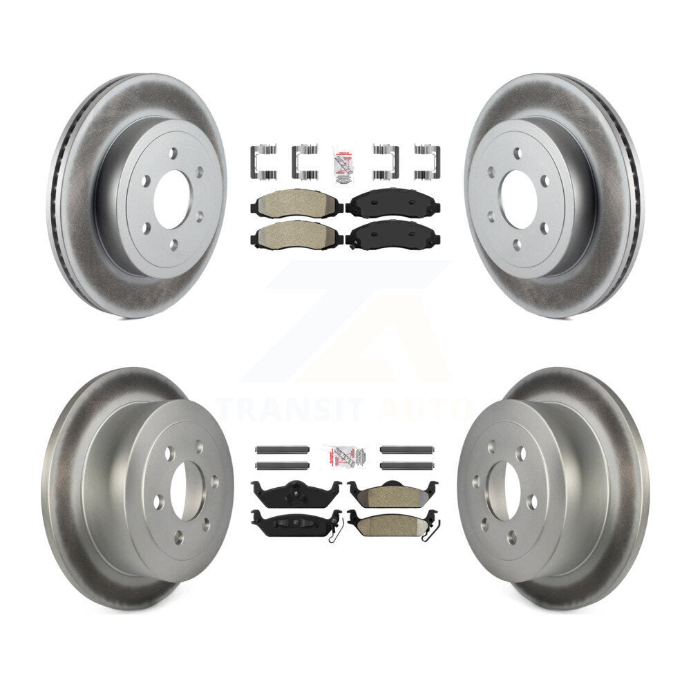 Disc Rotors and Semi-Metallic Brake Pads Kit-KGA-103109 - Kit.bestparts.ca