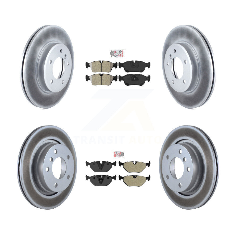 Disc Rotors and Semi-Metallic Brake Pads Kit-KGA-103156 - Kit.bestparts.ca