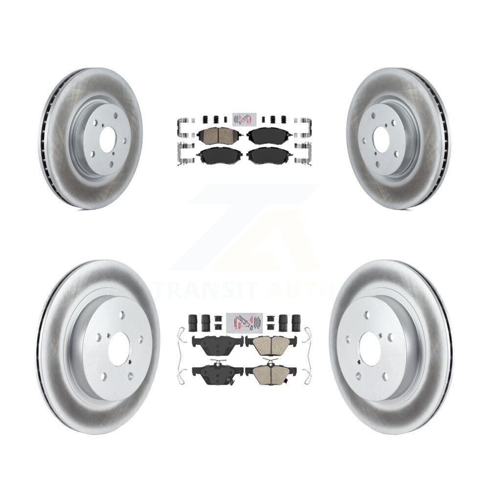 Disc Rotors and Ceramic Brake Pads Kit-KGA-103158 - Kit.bestparts.ca