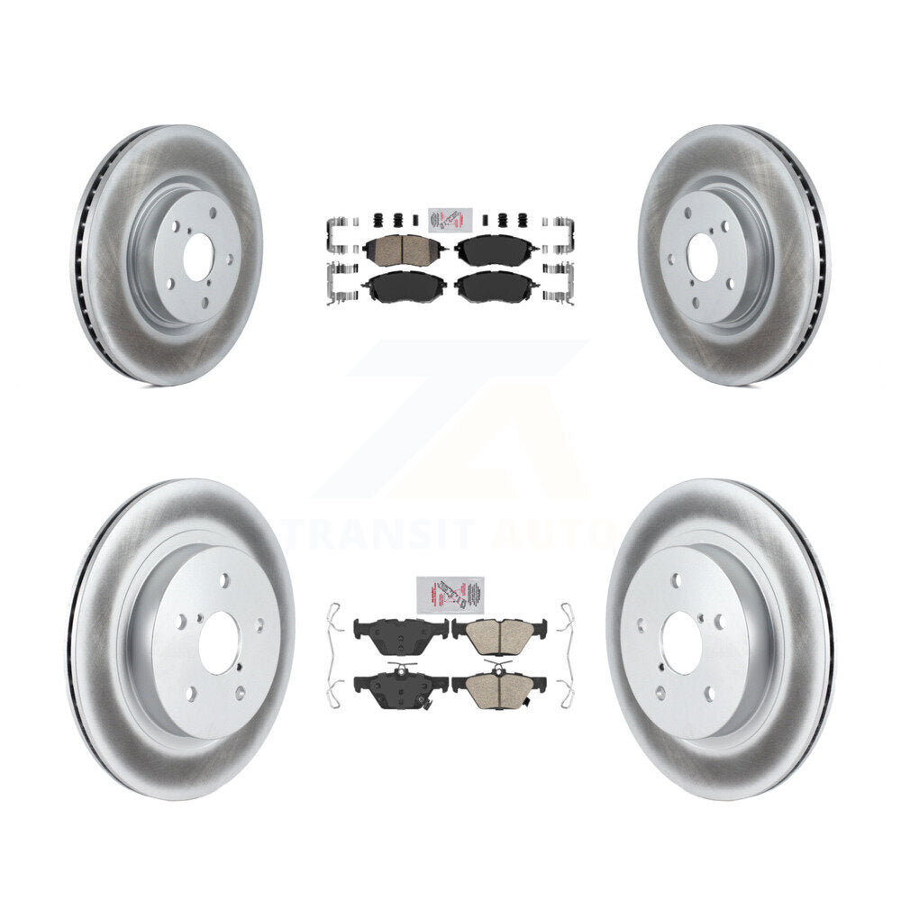 Disc Rotors and Ceramic Brake Pads Kit-KGA-103160 - Kit.bestparts.ca