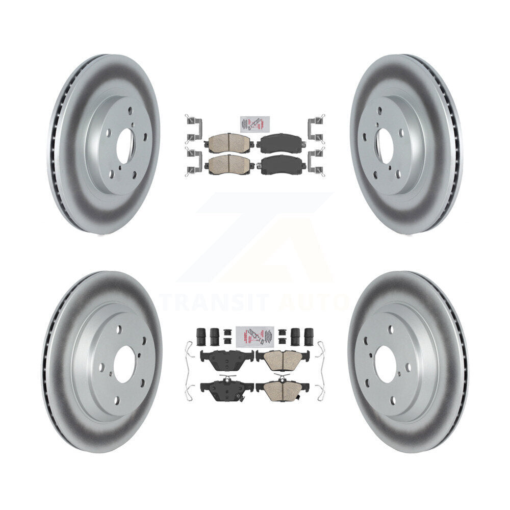 Disc Rotors and Ceramic Brake Pads Kit-KGA-103168 - Kit.bestparts.ca