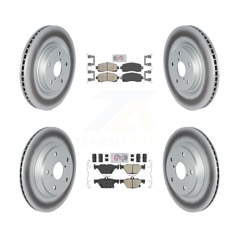 Disc Rotors and Ceramic Brake Pads Kit-KGA-103170 - Kit.bestparts.ca Kit.bestparts.ca
