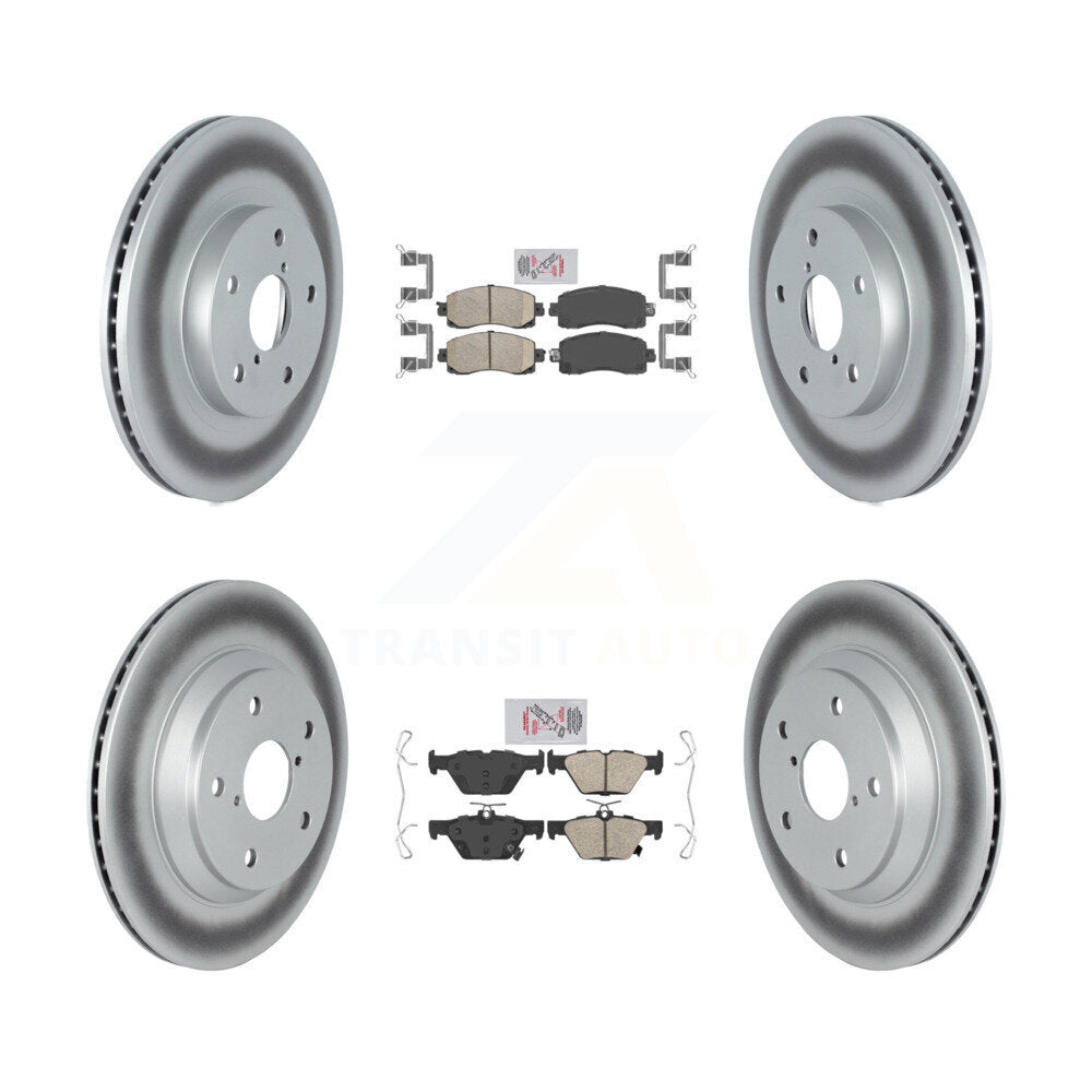 Disc Rotors and Ceramic Brake Pads Kit-KGA-103172 - Kit.bestparts.ca Kit.bestparts.ca