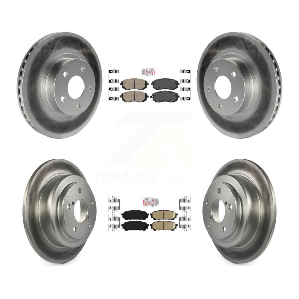 Disc Rotors and Ceramic Brake Pads Kit-KGA-103176 - Kit.bestparts.ca
