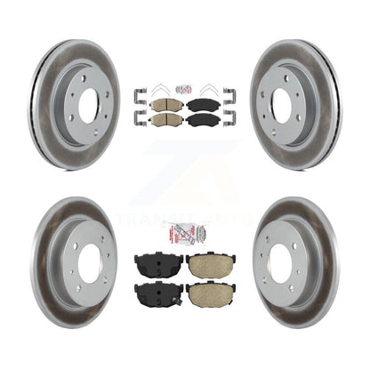 Coated Disc Rotors and Ceramic Brake Pads Kit-KGA-103188 - Kit.bestparts.ca
