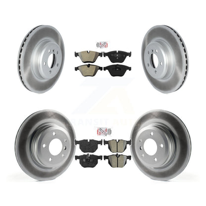 Coated Disc Rotors and Semi-Metallic Brake Pads Kit-KGA-103207 - Kit.bestparts.ca