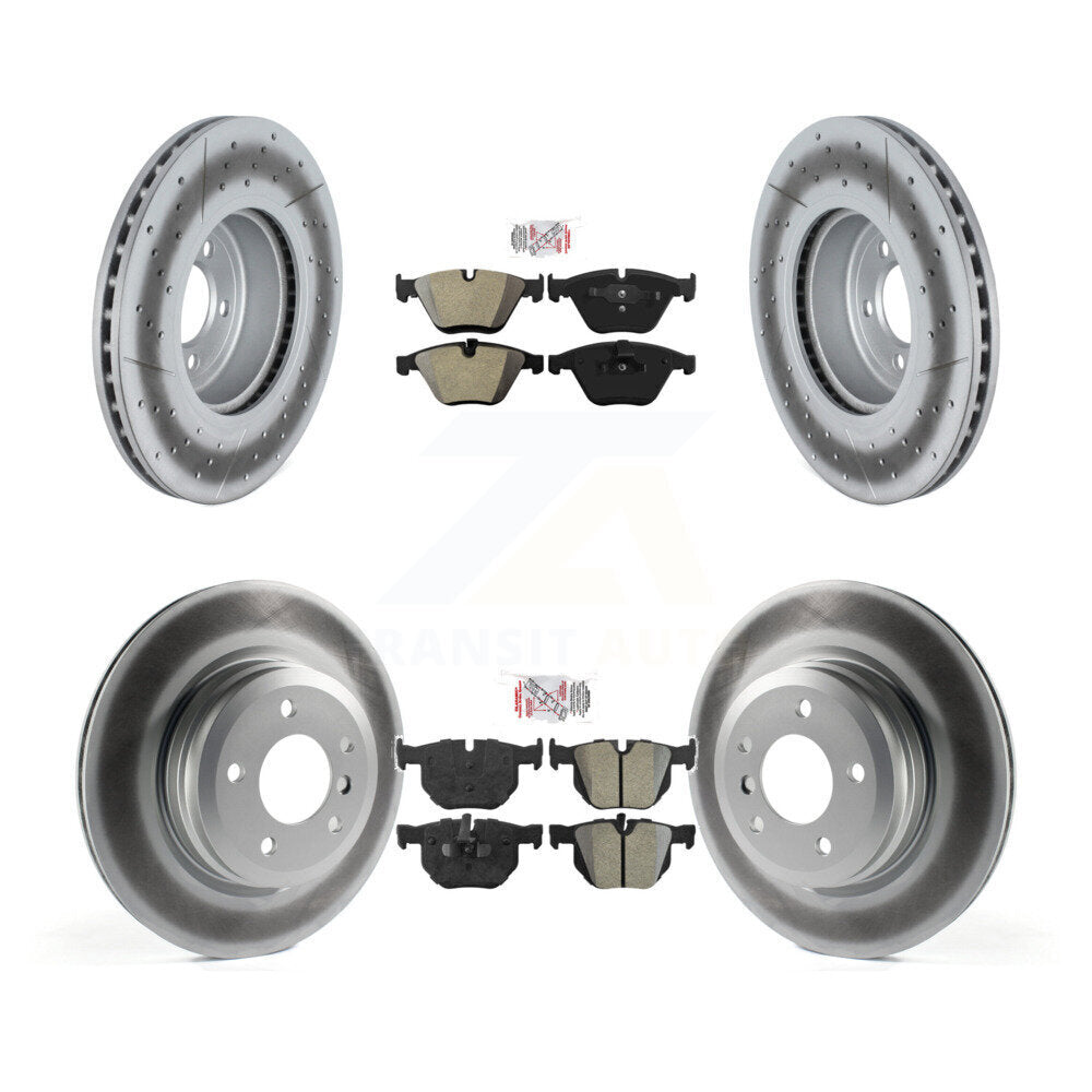 Coated Disc Rotors and Semi-Metallic Brake Pads Kit-KGA-103208 - Kit.bestparts.ca Kit.bestparts.ca