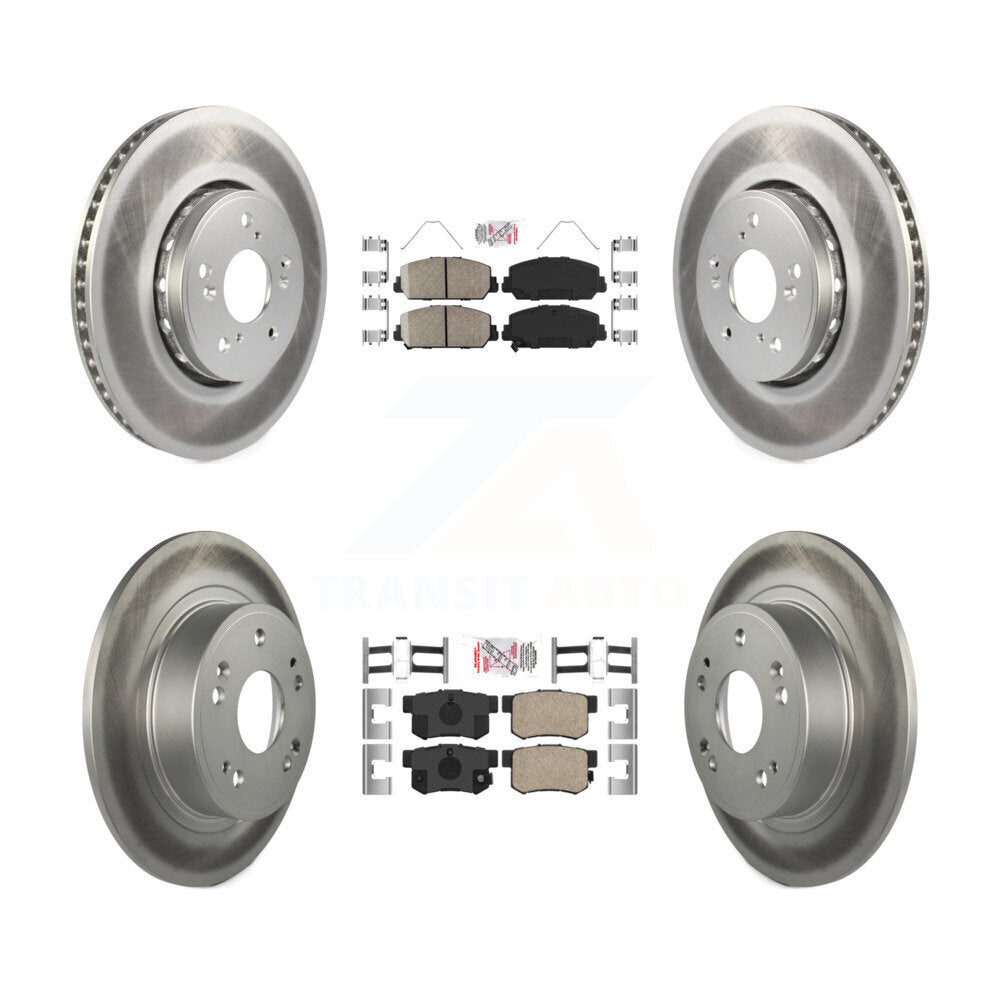 Coated Disc Rotors and Ceramic Brake Pads Kit-KGA-103230 - Kit.bestparts.ca