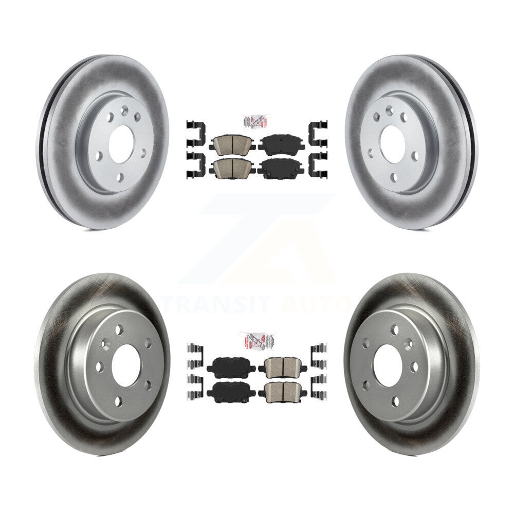 Disc Rotors and Ceramic Brake Pads Kit-KGA-103244 - Kit.bestparts.ca Kit.bestparts.ca