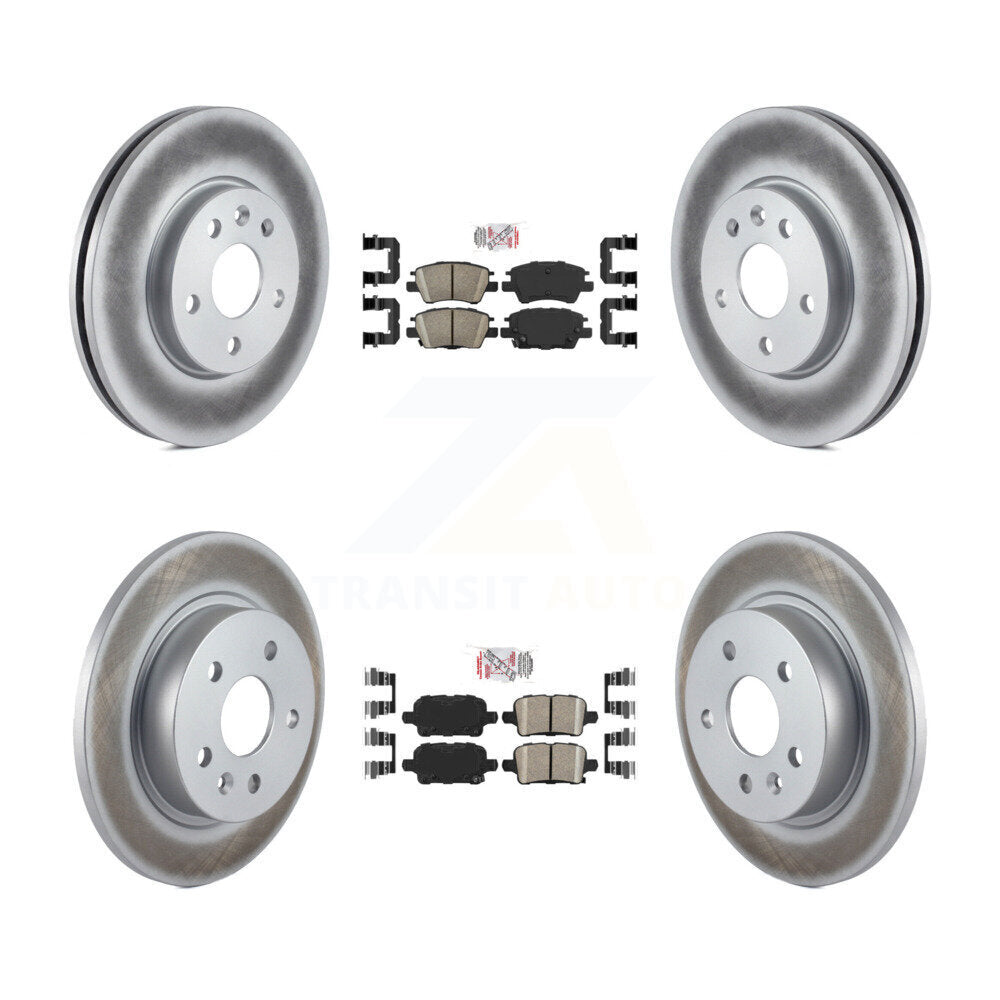 Disc Rotors and Ceramic Brake Pads Kit-KGA-103245 - Kit.bestparts.ca