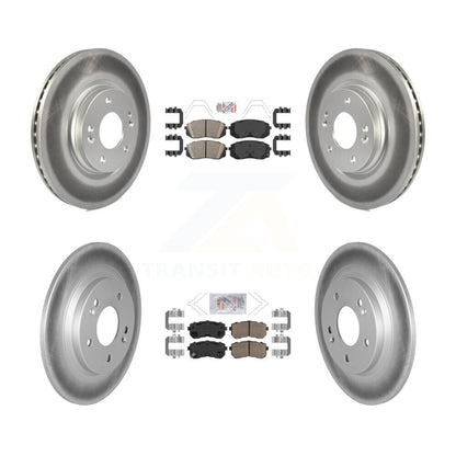Coated Disc Rotors and Ceramic Brake Pads Kit-KGA-103340 - Kit.bestparts.ca